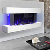 Electric Fire Surrounds Fireplace Suite Media Flame Bedroom Living Room Heater