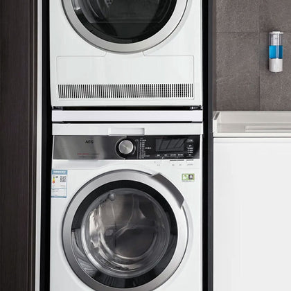 60cm Metal Washing Machine Stacking Shelf Kit Tumble Dryer Appliance Non Slip