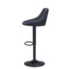 Set of 2 Barstool Kitchen Breakfast Swivel Pub Counter Gas Lift PU Leather Chair