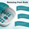 Foot Spa Bath Massager Folding Electric Pedicure Foot Spa Basin Heat Bubbles