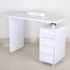 Professional Manicure Table Technician Nail Art Beauty Salon Bar Station Desk UK