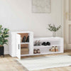 Shoe Cabinet White 130x35x54 cm Engineered Wood vidaXL