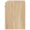 TV Wall Cabinets 2 pcs Sonoma Oak 40.5x30x40 cm Engineered Wood