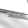 Greenhouse Garden Shed Polycarbonate Walk-In Aluminium Grow House Slid Door Base