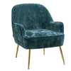 Velvet Scallop Shell Back Tub Chair Armchair Dressing Sofa Stool Bedroom Lounge