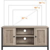 TV Stand for TVs up to 50-Inch, TV Cabinet Entertainment Center for Living Room