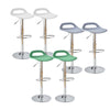 Set of 2/4/6 Plastic Bar Stools for Breakfast Kitchen Barstool Chair