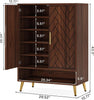 Shoe Cabinet with 2 Doors, 25 Pairs Shoe Rack Organizer for Entrance,Living Room