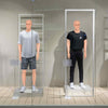 184 cm Male Mannequin Dismountable Mannequin Standing Dress Form Iron Stand