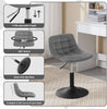 Dressing Table Vanity Stool Breakfast Dining Chair Rotatable Stool for Counter