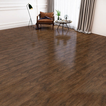 5m² Floor Planks Tiles Self Adhesive Wood Effect Vinyl Flooring Kitchen Bathroom