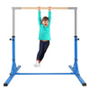 Kids Foldable Gymnastics Bar Adjustable Horizontal High Bars Home Training Gym