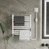 Electric Towel Rail Warmer 10 Bar Radiator Stand Wall Mount Bathroom Heated Rack