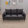Panana Linen Fabric 2 & 3 Seater Sofa Couch with Wood Legs 3 Colours