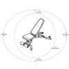 Utility Weight Bench Adjustable Incline Decline Roller CIRCUIT FITNESS