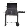 Outdoor Jr Smoker Barbecue Charcoal Portable BBQ Grill Camping Garden w/ Wheels