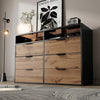 Chest of Drawers 6 Drawers Dresser Wide Bedside Table Cabinet Bedroom Furniture