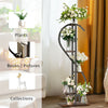 5-Tier Plant Stand S-Shaped Corner Plant Stand Outdoor Planter Display Shelving