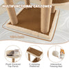 Multi-Level Cat Tree Tower Indoor 90 cm Cat Tree Climbing Stand Scratching Posts