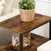 HOOBRO Nightstand Side Table Slim Bedside Table End Table with 2 Drawer