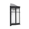 Vintage Metal Outdoor Garden Lantern Light Wall Mounted Waterproof Glass Sconce