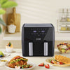 9L Air Fryer Oil Free Healthy Dual Zone Frying Cooker Low Fat Digital Oven 1700W