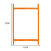 Mortar Spot Board Stand 500mm 750mm High Folding Steel Bricklayer Plastering