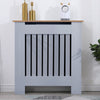 Modern Radiator Cover Small Large Wall Cabinet MDF Slats Wood Grill Furniture