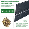 Outdoor Metal Raised Garden Bed Elevated Planter Box Patio Planter Raised Bed