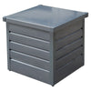 Galvanised Steel Outdoor Garden Storage Chest Box Utility Tool Cabient Lockable