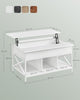 Lift-Top Table Coffee Table for Living Room, Coffee Table with Open and Hidden