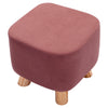 PU/Velvet Ottoman Footstool Pouffe Bench Foot Stool Living Room Sofa Side Seat