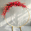 Round/Oval/Square Wedding Arch Stand Birthday Party Backdrop Flower Balloon Deco