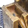 Chic Outdoor Garden Water Feature LED Statues Solar Powered Light/Lamp Fountain