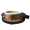 Rattan Round Hot Tub Surround Spa Accessory Backyard Oasis Outdoor Garden Patio