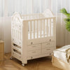 Eco-friendly PP Newborn Cot Bed Baby Bedside Bassinet Crib Infant Storage Drawer