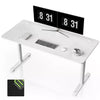 Computer desk EUREKA WHITE 60" (152CM) HOME OFFICE WORK GAMING
