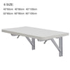Folding Wall Table Drop Leaf Writing Laptop Desk Foldable Floating Storage Shelf
