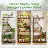 Extra Tall Plant Stand Indoor Corner Plant Holders Solid Industrial Bookshelf