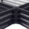 Galvanised Steel Raised Bed Vegetable Flower Garden Planter Trough Grow Box UK
