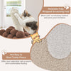 Bubble Tea Cat Tree Tower Cat Condo w/ Scratching Post Kitten Activity Center
