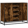 Sideboard Smoked Oak 92x35x76 cm Engineered Wood