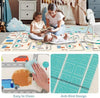 Kids Play Mat Crawling Soft EVA Foam Floor Carpet 2 Side Outdoor Picnic Yoga Mat