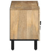 TV Cabinet Stand Entertainment Centre Media Unit Solid Wood Mango vidaXL