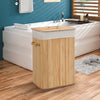 Laundry Hamper 72L Bamboo Laundry Basket Collapsible Dirty Laundry Organizer