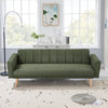 Sofa Bed Recliner 3 Seater Fabric Folding Convertible Click Clack Couch Sofabed