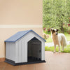 Large Waterproof Plastic Pet Dog Kennel House Garden Home Indoor Outdoor Shelter