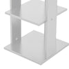 10 Tier Narrow Shoe Rack Wooden Shoe Shelf Vertical Tall Slim Storage Organizer