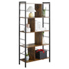 Industrial Storage Shelf Bookcase Closet Floor Standing Display Rack