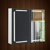 Illuminated LED Bathroom Mirror Cabinet Demister/Sensor/Clock/Shaver Socket